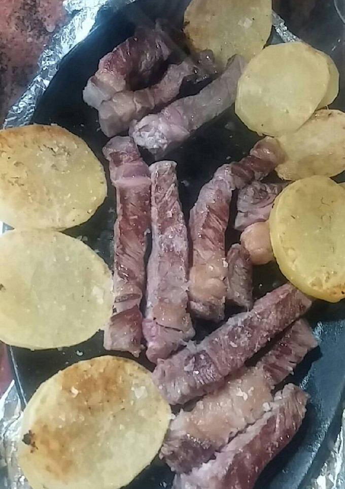 Una foto de 455. Buey a la piedra