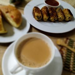 A picture of Chicken Potato Cutlets.