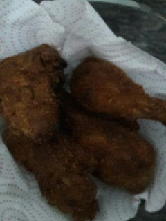 A picture of Chicken coated with bread crumbs#Chicken Contest.