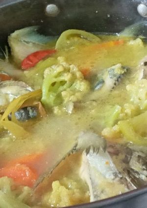 Foto resep Sayur Ikan Kuwek Kuah Kuning