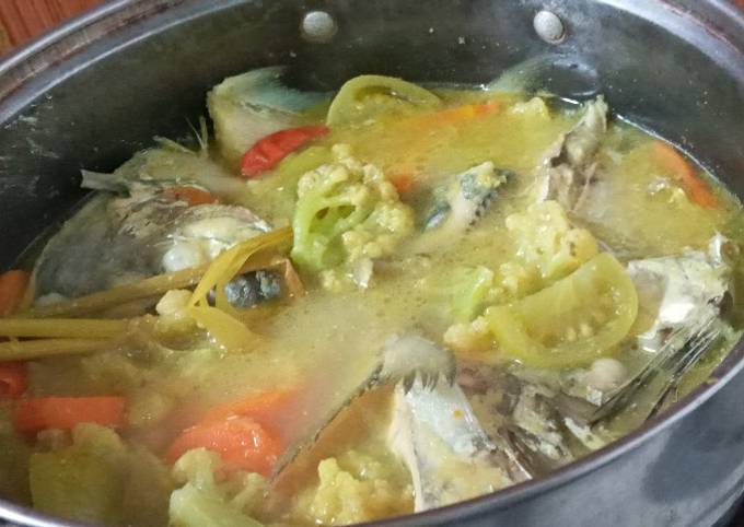 Sayur Ikan Kuwek Kuah Kuning