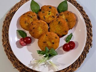 کوکو سیب زمینی با پیازچه