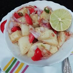 A picture of Potato salad.