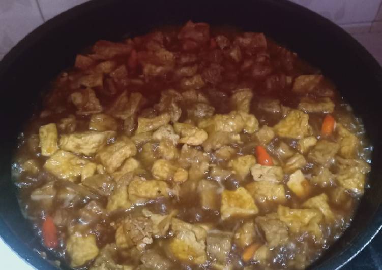 Tahu Masak Kecap