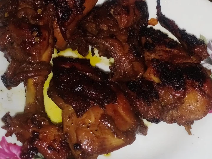 Langkah Mudah untuk Menyiapkan Resep Ayam bakar kecap teflon yang Bisa Manjain Lidah Anti Ribet, Uenak Banget