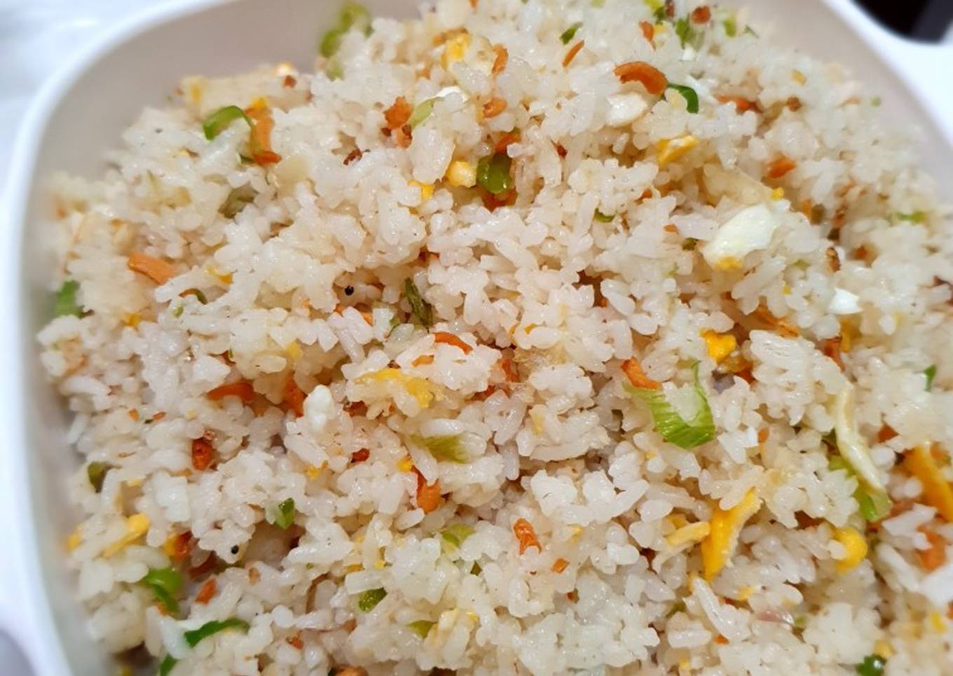 Nasi goreng teri medan cabe ijo simple