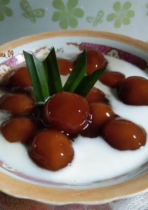 Foto resep 76. Candil Ketan Siram Santan