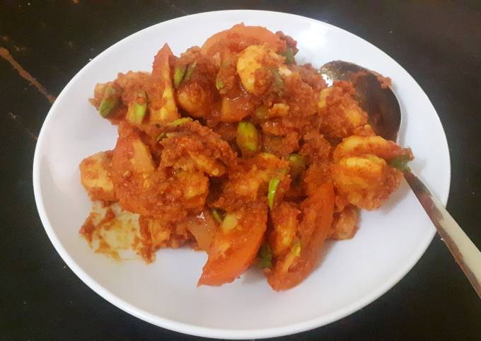 Wajib coba! Resep memasak Udang sambel pete hidangan Hari Raya yang sempurna