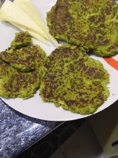 Una foto de Hamburguesa de brócoli
