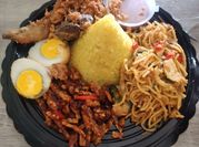 Gambar tumpeng mini nasi kuning magic com