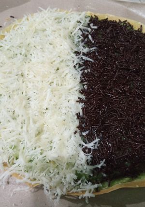 Foto resep Martabak Manis Pandan Teflon