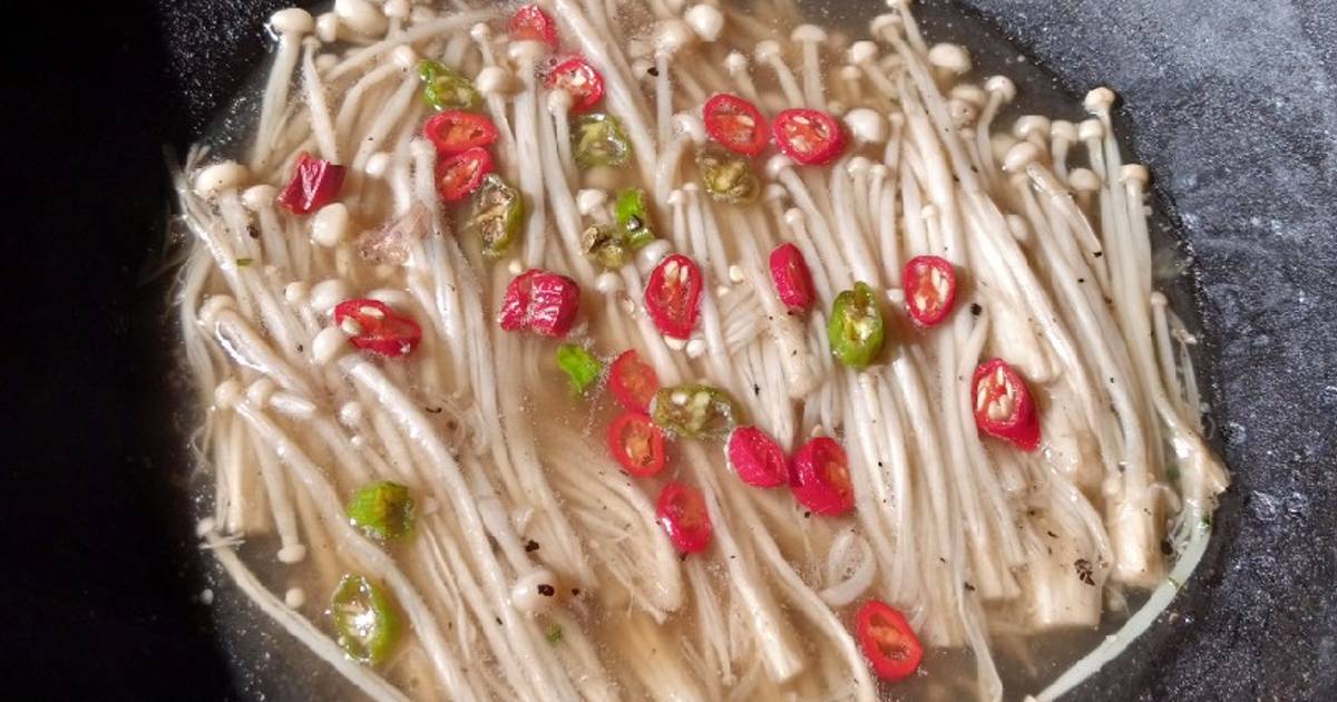 1.883 resep olahan jamur enoki rebus enak dan mudah Cookpad