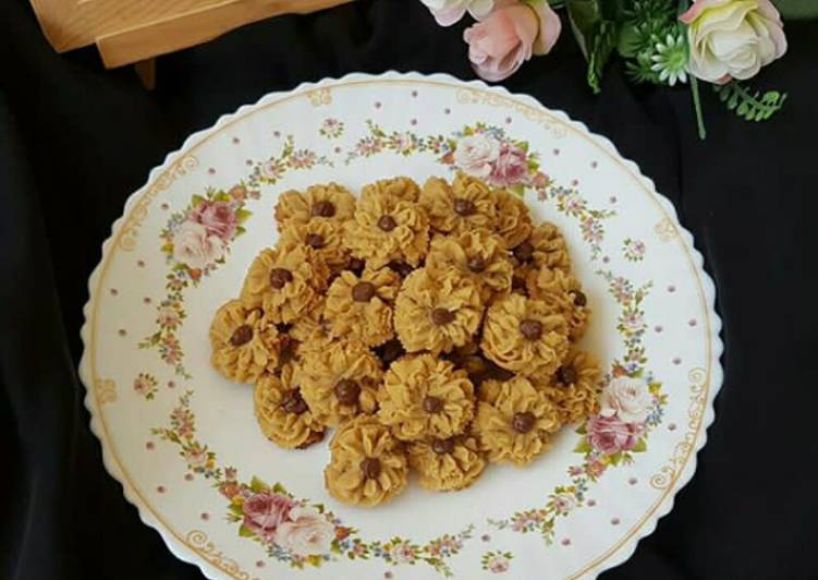 Cara Gampang Menyiapkan Coffe cookies Anti Gagal