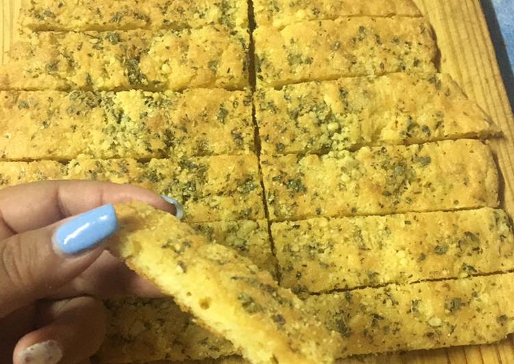 Pan de ajo keto (cetogénico)