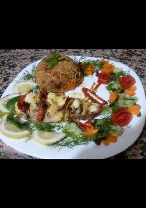 Une photo de Escalopes farcies au fromage