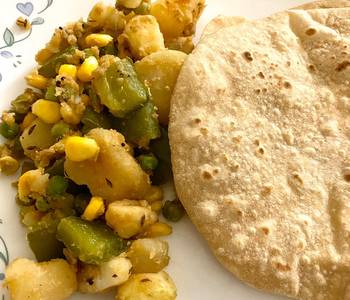Ultimate, Prepare Potato corn capsicum curry Delicious and Healthy