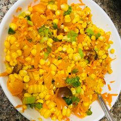 A picture of Corn salad.