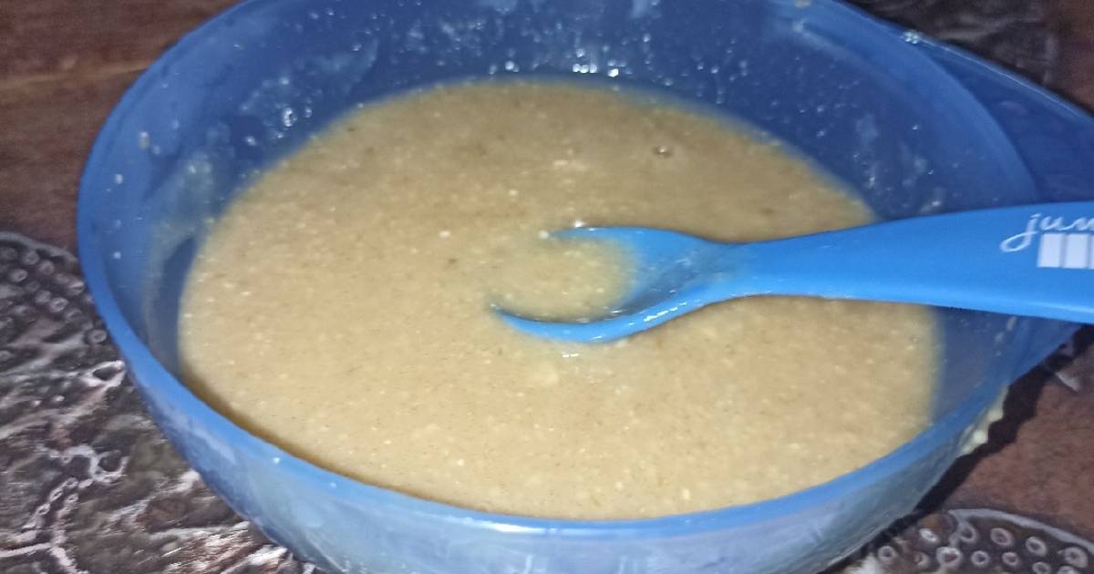 Nigerian homemade baby fashion food