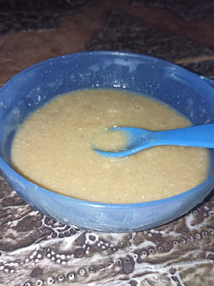 A picture of Homemade baby food 2.