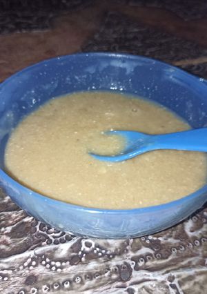A picture of Homemade baby food 2.