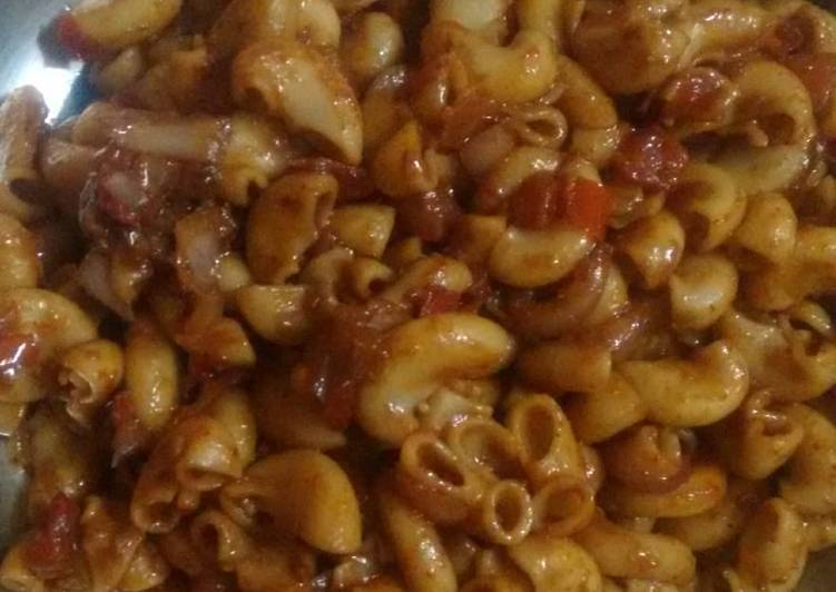 Masaledar macroni / spicy macaroni