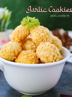 Foto resep Garlic Cookies