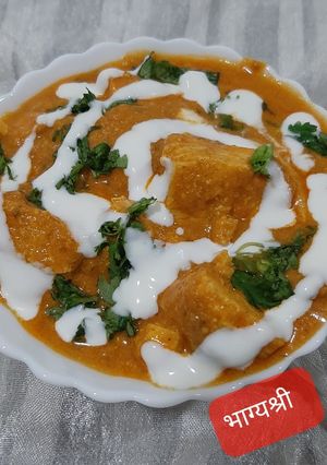 शाही पनीर.. (shahi paneer recipe in marathi) रेसिपी चे मुख्य फोटो 
