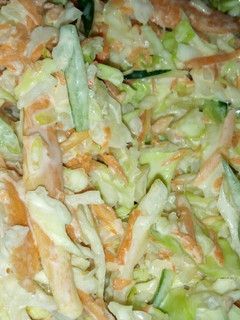 A picture of Simple coleslaw.