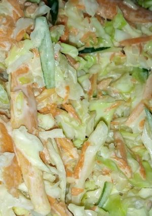 A picture of Simple coleslaw.