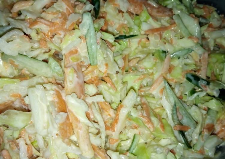 Simple Way to Make Speedy Simple coleslaw