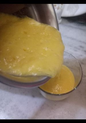 A picture of Mango shake.
