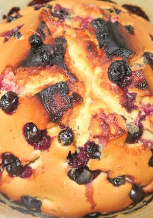 A picture of How to Bake Blueberry Cake the Traditional Method Without Microwave /Oven/Gas Cooker.