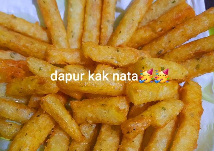 Stik keju kentang sederhana