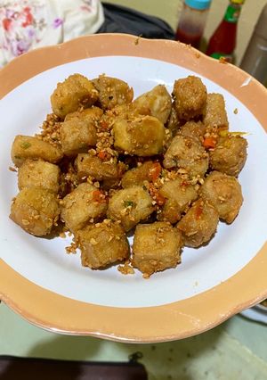 Foto resep Tahu cabe garam super simple dan enak nya kebangetan !!!