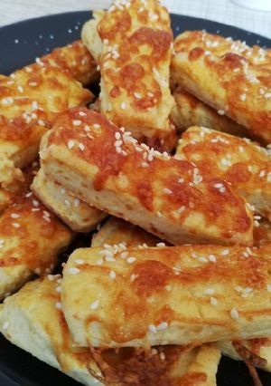 Expressz sajtos rúd recept fotója