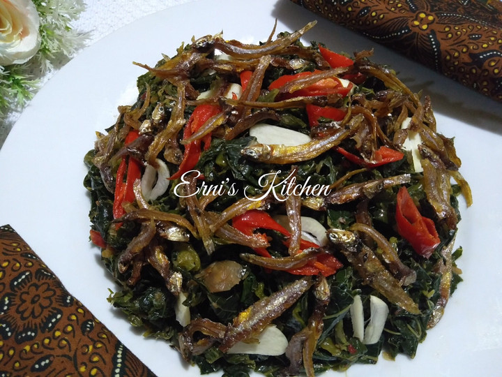 Resep Tumis Daun pepaya teri, Lezat Sekali