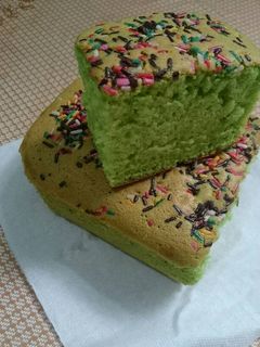 Foto resep Bolu pandan panggang (takaran sendok)
