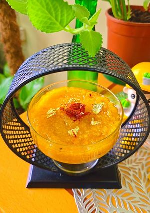 A picture of Moong Dal Halwa.