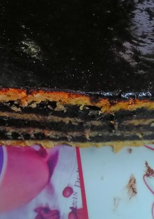 Mákos zserbó recept fotója
