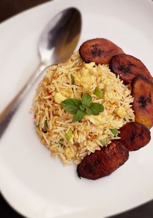 A picture of Simple Egg Fried Rice.