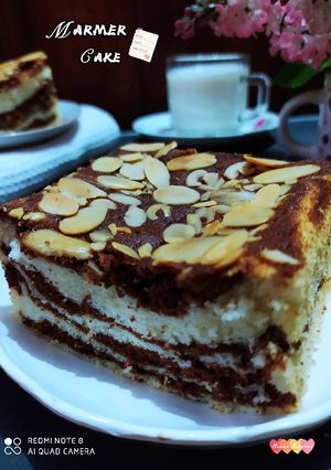 Foto resep Marmer Cake Putih Telur