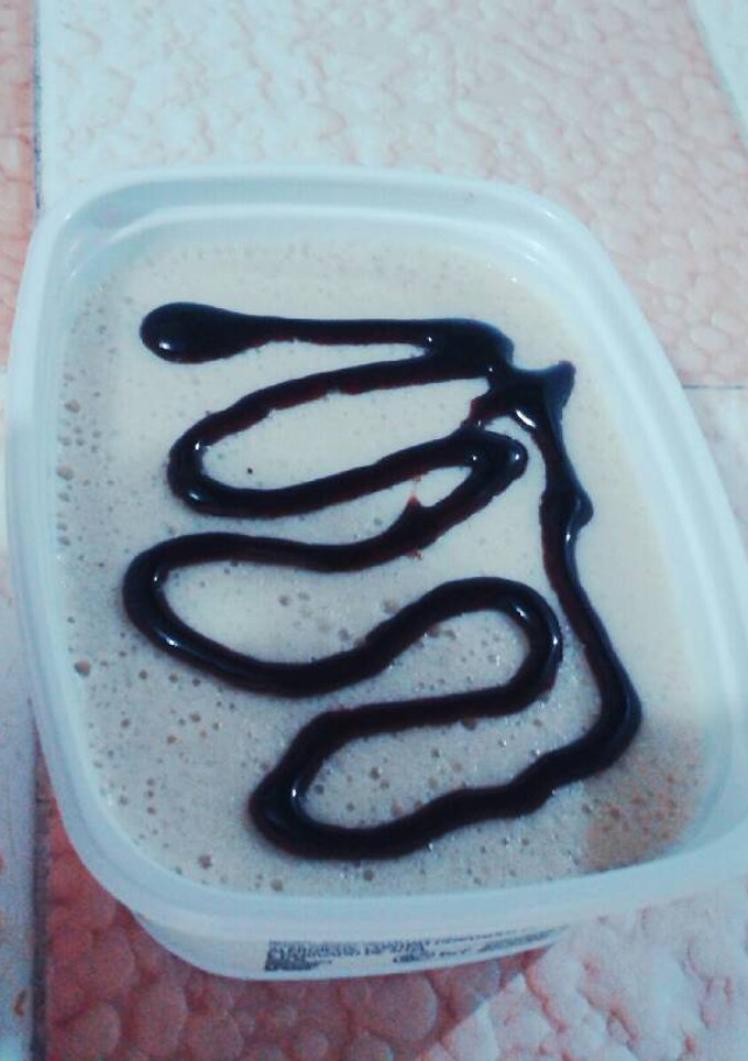 Una foto de Helado de banana (cambur)