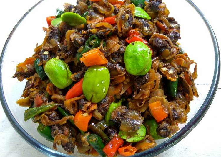 Resep: Tumis kerang pedas Rumahan