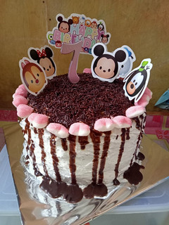 Foto resep Kue ulang tahun black forest