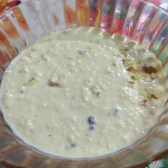 A picture of Paneer kheer.