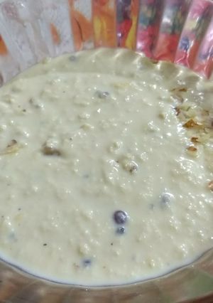 A picture of Paneer kheer.