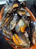 Mejillones a la normanda