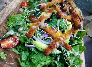 Una foto de Ensalada crunch