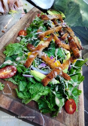 Una foto de Ensalada crunch