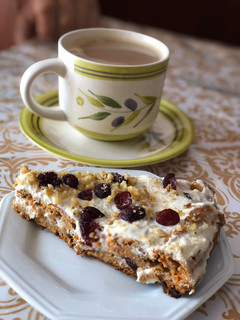 Una foto de Carrot cake (light)
